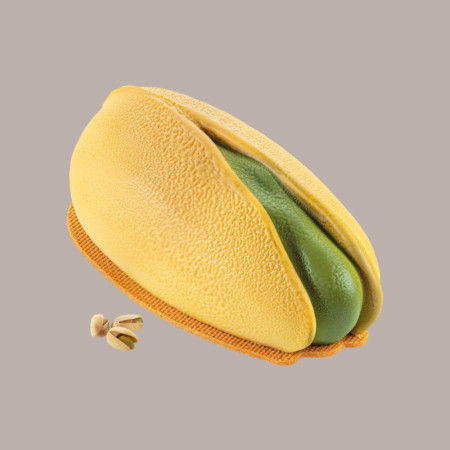 Stampo in Silicone Frutta Realistica Frutto del Pistacchio con Guscio 190x94H73 mm [1d4c7d17]