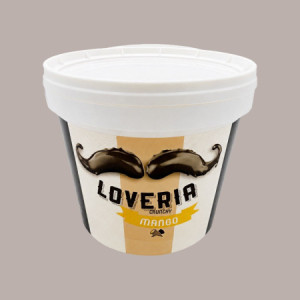 Loveria Crema Spalmabile al Gusto Crunchy Mango ideale per Gelato Dolci Leagel 5 Kg [7c2a15f2]