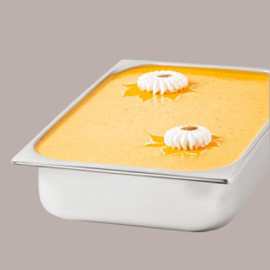 Loveria Crema Spalmabile al Gusto Crunchy Mango ideale per Gelato Dolci Leagel 5 Kg