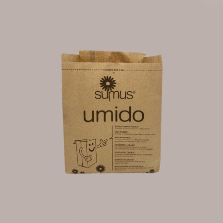 Sacchi Carta per Raccolta Differenziata Umido Organico 20 Lt 200 Pezzi [64ccfb8a]