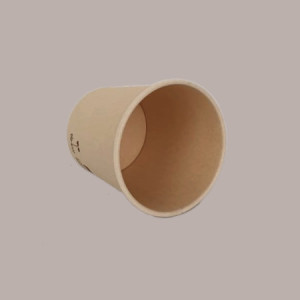 Bicchiere Carta per Caffè Biodegradabile Compostabile 3oz 80cc 100 pezzi