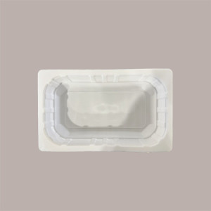 Vaschette 1/2 Gastronorm in Polipropilene Termosaldanti Bianche 32x26,5H9,5 cm 56 pezzi