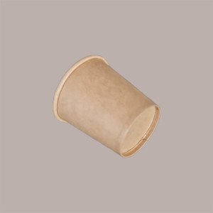 Bicchiere Carta Termico Caffè 80cc 3oz Avana Marrone Naturale 100 pezzi [ee3860f9]