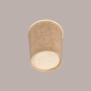 Bicchiere Carta Termico Caffè 80cc 3oz Avana Marrone Naturale 100 pezzi [eb6827e7]