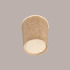 Bicchiere Carta Termico Caffè 80cc 3oz Avana Marrone Naturale 100 pezzi [eb6827e7]