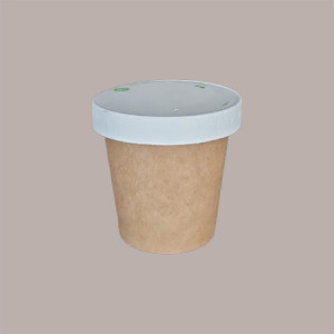 Bicchiere Carta Termico Caffè 80cc 3oz Avana Marrone Naturale 100 pezzi [8553a5ee]