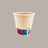 Bicchiere Carta Termico Caffè 80cc 3oz Avana Marrone Naturale 100 pezzi [8a85c735]