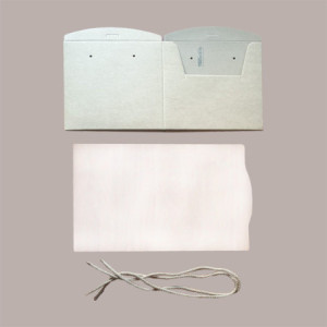 Scatola Prestige in Carta Avana con Coperchio Trasparente 210x210H210mm 5 pezzi [92538dba]