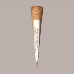 Cono Arrotolato Cialda per Gelato Senza Glutine con Farina di Riso Dm45H175mm Italcialde 192 Pezzi [bcc63b18]