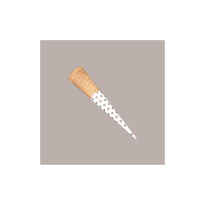 Cono Arrotolato Cialda per Gelato Senza Glutine con Farina di Riso Dm45H175mm Italcialde 192 Pezzi [b666b524]