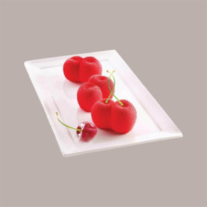 Stampo in Silicone 3D per Frutta Realistica Rosso Ciliegia 75x50H45 mm [7a21d422]