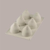 Stampo in Silicone 3D per Frutta Realistica Fragole e Panna dm 59 mm H 61 mm [4d18fbc0]