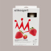 Stampo in Silicone 3D per Frutta Realistica Fragole e Panna dm 59 mm H 61 mm [4848bcde]