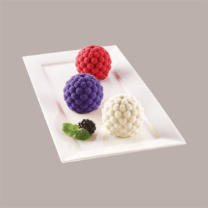 Stampo in Silicone 3D per Frutta Realistica Segreti del Bosco Mora dm 65 mm H 55 mm [a48fa1c8]