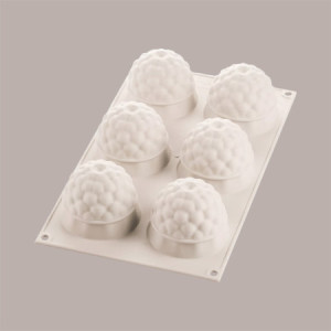 Stampo in Silicone 3D per Frutta Realistica Segreti del Bosco Mora dm 65 mm H 55 mm