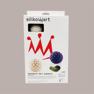 Stampo in Silicone 3D per Frutta Realistica Segreti del Bosco Mora dm 65 mm H 55 mm [cfe464df]