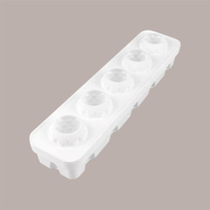 Stampo in Silicone 3D per Frutta Realistica Foresta e Ananas dm 60 mm H 73 mm