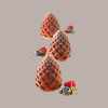 Stampo in Silicone 3D per Frutta Realistica Foresta e Ananas dm 60 mm H 73 mm [54faded9]