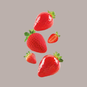 Stampo in Silicone 3D per Frutta Realistica Fragola 60x77H54 mm [b66472cc]