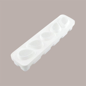 Stampo in Silicone 3D per Frutta Realistica Fragola 60x77H54 mm