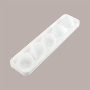 Stampo in Silicone 3D per Frutta Realistica Fragola 60x77H54 mm [d85ff0c5]