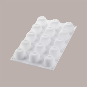 Stampo in Silicone 3D per Frutta Realistica Mela Ciliegia e Pesca dm 39 mm H 30 mm [32accf36]