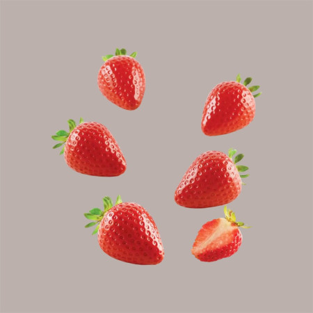 Stampo in Silicone 3D per Frutta Realistica Fragola 48x37H23 mm [2b71091a]