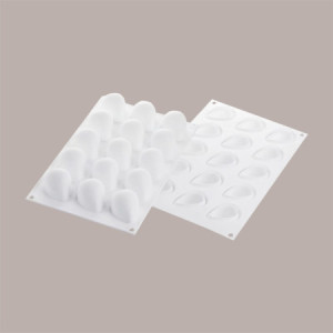 Stampo in Silicone 3D per Frutta Realistica Fragola 48x37H23 mm [f7070d09]
