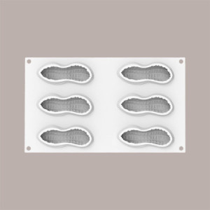 Stampo in Silicone per Frutta Realistica Arachide 107x43h40 mm [dc597281]
