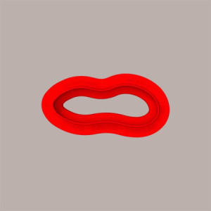 Stampo in Silicone per Frutta Realistica Arachide 107x43h40 mm [d909359f]