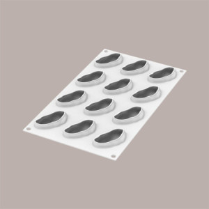Stampo in Silicone per Frutta Realistica Pistacchio 62x35H25 mm