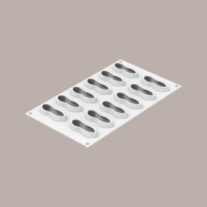 Stampo in Silicone per Frutta Realistica Arachide 72x29H27 mm