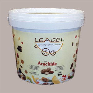 Pasta Concentrata al Gusto Arachide per Gelato e Dolci Leagel 5 Kg