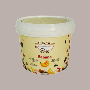 Banana Pasta Concentrata per Gelato e Pasticceria Leagel 3,5 kg