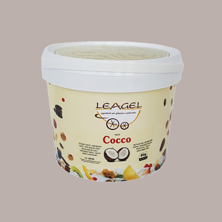 Pasta Concentrata al Cocco per Gelato e Pasticceria Leagel 3,5 kg [3a4e5e9a]