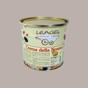 Pasta Concentrata Crema della Nonna al Limone per Gelato e Dolci Leagel 3,5 Kg [3567b1fb]