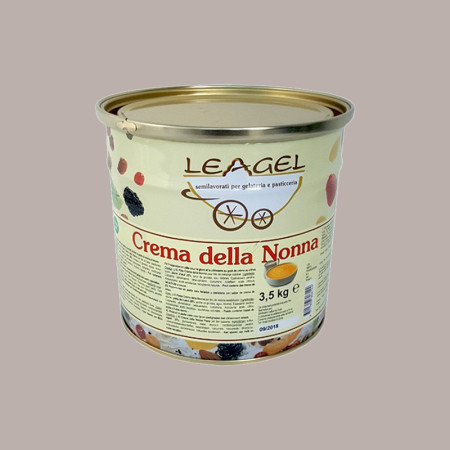 Pasta Concentrata Crema della Nonna al Limone per Gelato e Dolci Leagel 3,5 Kg [3567b1fb]