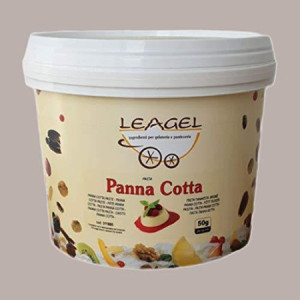 Pasta Concentrata al Gusto Panna Cotta per Gelato e Dolci Leagel 3,5 Kg