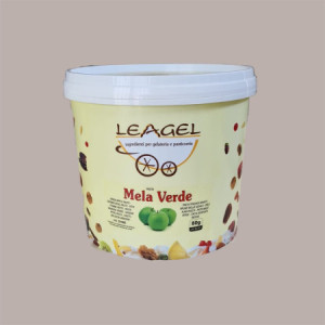 Mela Verde Pasta Concentrata per Gelato e Pasticceria Leagel 3,5 kg