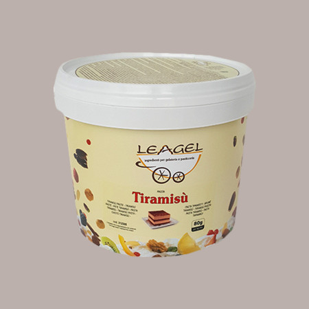Pasta Concentrata Gusto Tiramisù per Gelato e Dolci Leagel 3,5 Kg [962dd612]