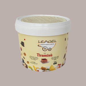 Pasta Concentrata Gusto Tiramisù per Gelato e Dolci Leagel 3,5 Kg