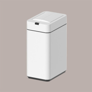 Cestino Pattumiera Automatico con Sensore 9 L in Acciaio Inox Bianco JAH575 [ce3b54ec]