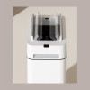 Cestino Pattumiera Automatico con Sensore 9 L in Acciaio Inox Bianco JAH575 [a55091fb]