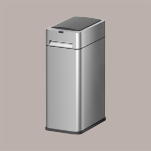 Cestino Pattumiera Automatico con Sensore 20 L in Acciaio Inox e Luce Notturna JAH577 [47ce3dee]