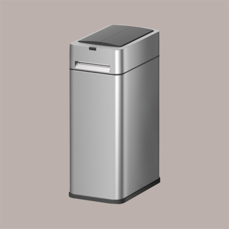 Cestino Pattumiera Automatico con Sensore 20 L in Acciaio Inox e Luce Notturna JAH577 [47ce3dee]