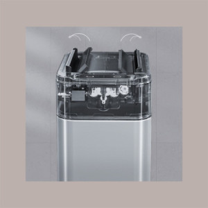 Cestino Pattumiera a Scomparsa 60 Lt in Acciaio Inox JAH5535-60L [037aa9ed]