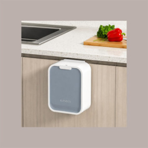 Cestino Pattumiera Automatica con Sensore da Incasso 7 Lt Bianco con Superficie Grigia JAH563 [00b46828]
