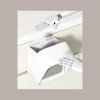Cestino Pattumiera Automatica con Sensore da Incasso 7 Lt Bianco con Superficie Grigia JAH563 [dcc26c3b]