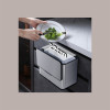 Cestino Pattumiera da Incasso in Acciaio Inox con Porta Fazzoletti 4 Lt Argento  JAH540 [79347e3b]