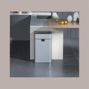 Cestino Pattumiera a Scomparsa 20 Lt in Acciaio Inox JAH9811-20L